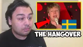 British Reaction To Johan Glans Stand Up - The Hangover (Swedish Comedian)