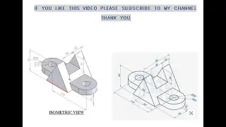 #How to do #Part #Isometric #Model in Solidworks by Hebry Sunny K