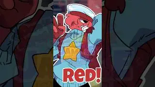 Colour mixing with Gigi and Connie ❤️🤍 (pt.4/?) || Dandy's world #dandysworld #animation #shorts