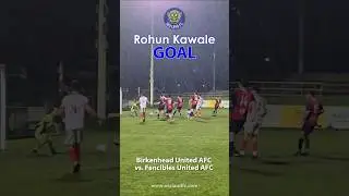 Rohun Kawale GOAL | Birkenhead United AFC vs. Fencibles United AFC | New Zealand Football