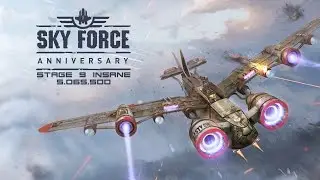 Sky Force Anniversary: Stage 9 Insane/No damage/Hi-score