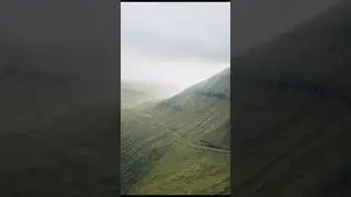 Mountain, foggy, windy, wind sounds, nature sounds, breeze sound - windy wind sound
