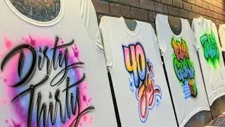 Airbrush Graffiti Art Live Stream 🎥 10/02/20