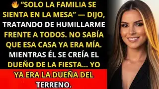 La sacó de la mesa en la cena de compromiso diciendo: “es tradición que solo la familia se siente”..