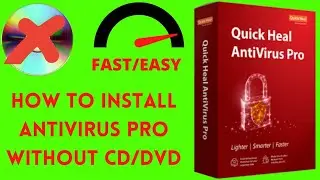 How to install antivirus pro without cd drive|EASY antivirus installation|Technicalz Hub