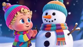 Baby Snow Enjoys the Snow ❄️☃️🎶 Fun Winter Adventure Song for Kids | Nursery Rhyme