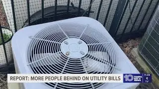 More Americans are behind on utility bills, report says