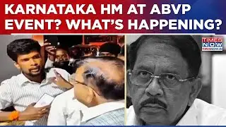 Karnataka HM Parameshwara Sends Message To High Command By Attending ABVP Event? Congress&nbsp;Crumbling?