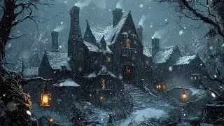 The Hearthkeep of the Frozen Gloom | Medieval Celtic Winter Ambience for Focus and Creative Work