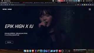 Demo EPIK HIGH Using HTML, CSS & JavaScript