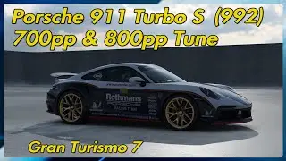 Porsche 911 Turbo S (992) 700pp & 800pp Tuning information