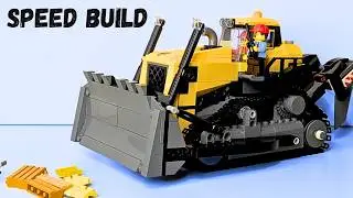 LEGO City 60466 Bulldozer Speed Build in 8 Minutes! | LEGO SPEED BUILD |
