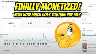 How much MONEY Youtube paid with me under 2000 Subscribers!  #monetization