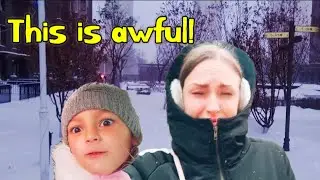 It's officially winter! The First snow of 2022 in Shenyang 沈阳的冬天到了2022年的第一场雪 China Vlog 外国人住在中国