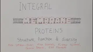 Integral Membrane Proteins: Structure, Function, and Diversity