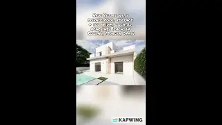 New build #Villas with private pool, terrace and solarium, located in Roldan, Murcia, #Spain.#shorts