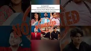 Nominated Contestants for this Week 😯👀 #bigboss19 #bb19 #bigbossupdate #bigboss