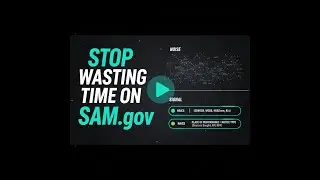 Aren't You Tired Of Scrolling Sam.Gov like it's Google?
