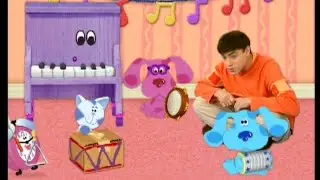 Opening To Blue's Clues - Blue's Big Band (2003) Promotion Copy VHS
