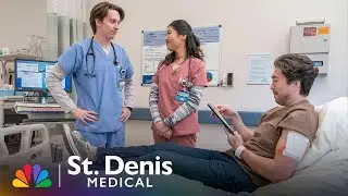 Serena Convinces Matt to Team Up to Try and Win SZA Tickets | St. Denis Medical | NBC