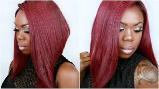 Tutorial| How to Color, Clipper Cut, and Style Angled Bob (Full Tutorial)