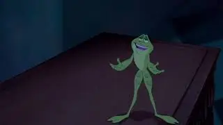 The Princess And The Frog: Naveen Squashed By Books HD