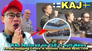 KAJ - YLE tv nytt News - Forum Shopping Centre in Helsinki Finland REACTION