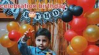 Celebration of birthday✨ mansoor 🎂 🥳 #funny #minivlog #birthdaycelebration