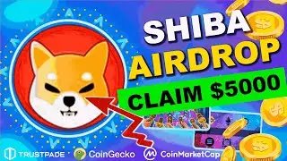 Shiba Inu (SHIB) AIRDROP $5000 | Free SHIB Tokens 2025 | Claim Now