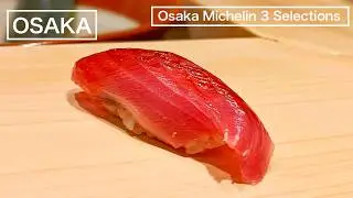 Top notch sushi! Osaka Michelin 3 selection!
