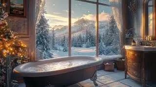 Warm Water Helps You Relax After Work | Gentle Running Water Sounds In  Bathroom For Stress Relief