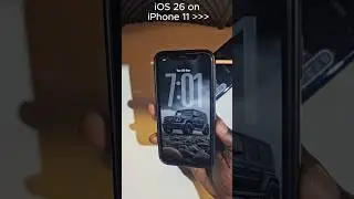 iOS 26 on Iphone 11 is beautiful!          #ios26  #iphone11  #appleiphone #ios #ios26features
