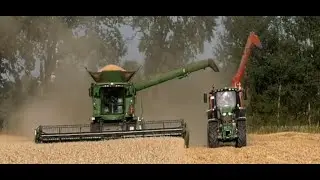 John deere combine vs tractor
