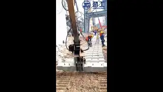 Jinggong Railway Sleeper Replacement Machine: The 