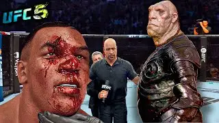 Graph Olaf vs. Mike Tyson (EA sports UFC 5) - rematch