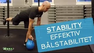 Effektiv b&aring;lstabilitet- och balans&ouml;vning