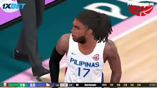 GILAS PILIPINAS vs MEXICO | NBA2K24 PC Gameplay | August 17, 2024 | FIBA2K CPU vs CPU