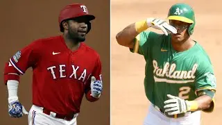 Elvis Andrus pasa a los Athleticos de Oakland  por Khris Davis.