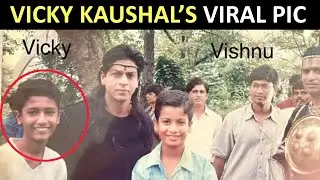 VIRAL ALERT! Old picture of Shah Rukh Khan and young Vicky Kaushal from the sets of &lsquo;Asoka&rsquo;