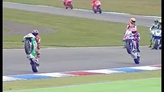 MOTOGP best of 2007-2017 ● Wheelie compilation ● 2/3