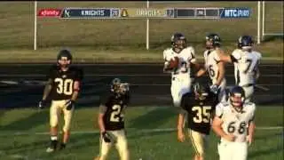 Jackson Anthrop SCORES 2TDs for Central Catholic against Delphi on MTC Sports
