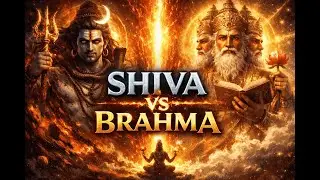 Lord Shiva vs Lord Brahma | Who Is Supreme? | Hindu Mythology. #story #viral