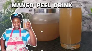how to make mango peel drink /mango skin tea, uses & benefits
