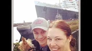 A night aboard the supposedly haunted Queen Mary cruise ship in Long Beach, CA