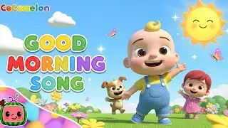Good Morning Kids Song 🌈 3D Nursery Rhymes for Children | Happy Morning Cartoon