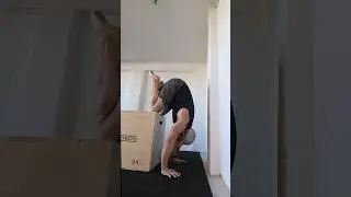 Tuck Press Handstand Box Drill