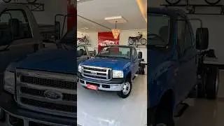 RARIDADE FORD F-4000 2017 AZUL COMPLETA COM APENAS 40.000KM