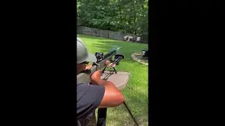 HIGH Powered Arrow Rifle (327mph) #shorts