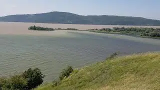 Dunarea la intrarea in țară-Bazias