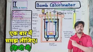 Working of Bomb Calorimeter (हिन्दी)